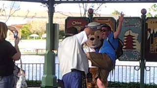 Duffy the Disney Bear at Epcot - Character Meet and Greet