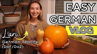 German Learning Vlog for Absolute Beginners  Comprehensible Input