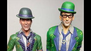 Customizing Live - Riddler Arkham City McFarlane & Comparison