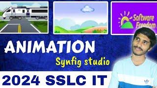 2024 SSLC IT EXAM  Synfig studio ANIMATION  Important model questions  Sslc IT