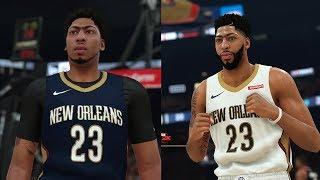 NBA 2K19 Anthony Davis Screenshot and Rating