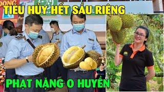 Quản lý thị trường ập vào phạt gấp cửa hàng sầu riêng của O Huyền sau khi xúc phạm Quang Linh Vlogs