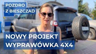 Nowa baza na kampera wyprawówka 4x4  toyota 4runner  tiny house w Bieszczadach