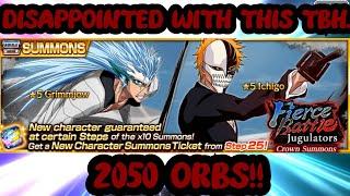 THEY DID MY BOYS DIRTY WITH THIS ONE FIERCE BATTLE SUMMONS 2050 ORBS BLEACH BRAVE SOULS