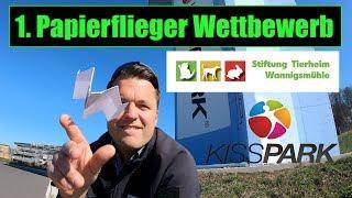 Papierflieger Wettbewerb Bad Kissingen 2019