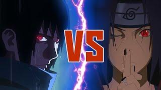 SASUKE VS ITACHI  NARUTO RAP BATTLE