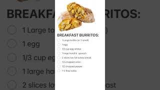 Breakfasts with at least 20 g of protein #highprotein #breakfastideas  #highproteinbreakfast