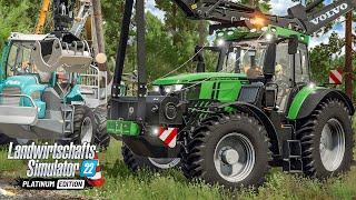 LS22 Platinum Edition FORST-Maschinen Fahrzeuge und Geräte  Farming Simulator 22 Platinum