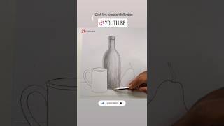 Step by step drawing still life #shorts #youtubeshorts #drawing #3d #pencildrawing