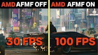 Fluid Motion Frames in Cyberpunk 2077  Max Settings  60 FPS with Path Tracing?