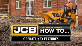 How to Operate a JCB 1-Tonne 1T-2 Site Dumper