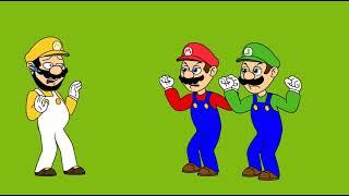 @ArmlessZinbar is getting beaten up by Mario and Luigi
