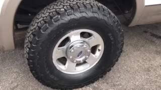 3157017  BF Goodrich All terrain k02 on a 2007 Ford F-250 walk around