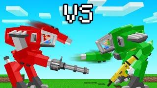 BATTLE MECHS In MINECRAFT Are AWESOME