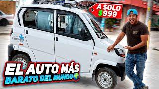 El auto mas Barato del mundo llego para cambiar a Mexico. Cuesta $999