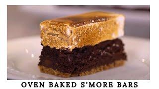 Chewy Chocolate Graham Bars  Smokey Smores