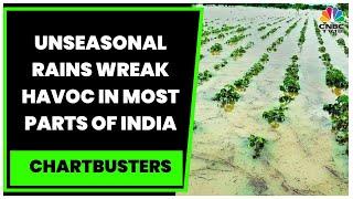 Unseasonal Rains & Hail Wreak Havoc In Most Parts Of India Crops Damaged  Chartbusters