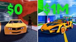 I Had 24 Hours To Grind $1000000 in Roblox Jailbreak