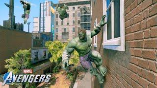 Hulk Parkour  Marvels Avengers Game