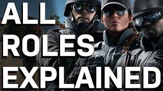 The Three Types of Operators in Rainbow Six Siege