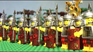 113 B.C. Lego Roman battle with Barbarians Cimbrian wars lego history film