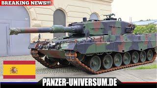 Leopard 2 Kampfpanzer aus Spanien für die Ukraine - Neue Maschinenkanone 25 für die Bundeswehr