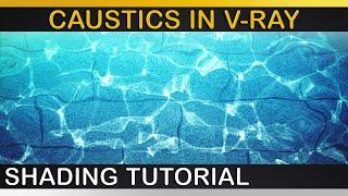 V-Ray  Realistics CAUSTICS Effects