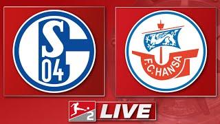  FC Schalke 04 - Hansa Rostock  2. Bundesliga 33. Spieltag  Liveradio