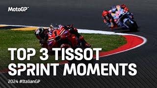 Top 3 #TissotSprint Moments   2024 #ItalianGP