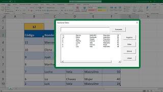 Formulario de Búsqueda en Excel MACROS VBA