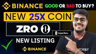 Binance Will List LayerZero ZRO Coin Price $15 Possible? Binance New Listing  LayerZero Tokenomics