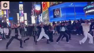 BINI Strings Busking in New York City Times Square 2024