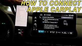 How to Connect Wireless Apple CarPlay in Your New Honda  Smail Honda