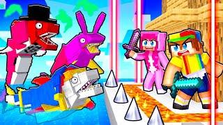 DIGITAL CIRCUS SHARKS vs The Most Secure House In Minecraft