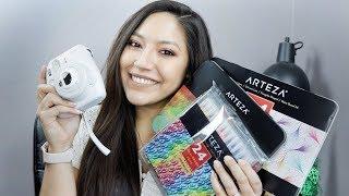 Art Supplies Haul  Arteza + Random New Favorites  Demo At The End