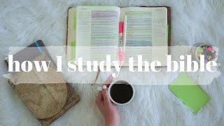 How I STUDY the BIBLE My Note-Taking Method + QUIET TIME Tips