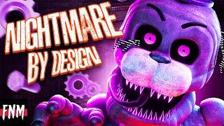 FNAF SONG Nightmare by Design ANIMATED