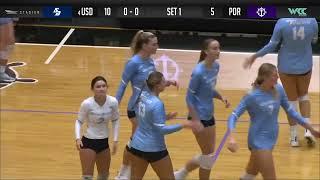 San Diego vs Portland  Women Volleyball Oct 12022