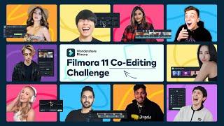 Collaborate with Filmora Influencers  Filmora 11 Co-Editing Challenge
