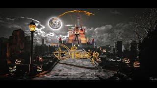Walt Disney Pictures logo 100th Anniversary Halloween