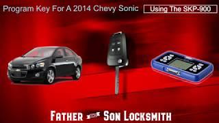 Program Keys For A 2014 Chevy Sonic Using The SKP-900