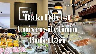 Bakı Dövlət Universitetinin bufetləri