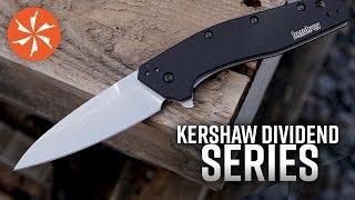 Kershaw Dividend Series Now Available at KnifeCenter.com