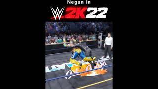 Negan From The Walking Dead in WWE 2K22