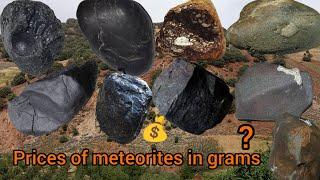 10 Random expensive  Lunar meteorite and its value_#meteorite #meteor