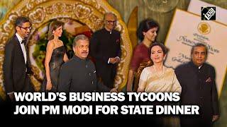 World’s richest business tycoons join PM Modi for State Dinner at the White House