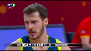 Spain vs Slovenia 72-92 Eurobasket 2017 Semi-Final Highlights {14-9-2017}