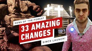 Sons Of The Forest 33 Game-Changing Updates Since Launch
