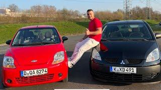 Die Perfekten Anfänger Winter Autos  Mitsubishi Colt vs Chevrolet Matiz 