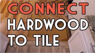 Hardwood to Tile Flooring Transition - Full